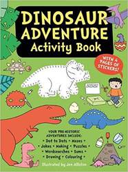 Книга Dinosaur Adventure Activity Book-УЦІНКА