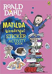 Книга с наклейками Roald Dahl's Matilda Wonderful Sticker Activity Book