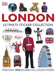 Книга з наклейками Ultimate Sticker Book Collection: London-УЦІНКА
