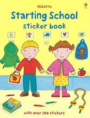 Книга с наклейками Starting School Sticker Book
