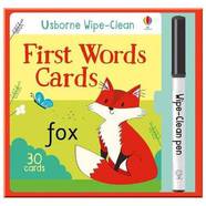 Книга пиши-стирай Wipe-Clean First Words Cards