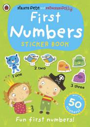 Книга з наклейками First Numbers