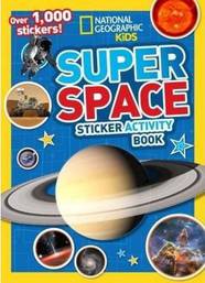 Книга с наклейками National Geographic Kids Super Space Sticker Activity Book