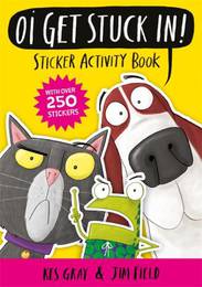 Книга с наклейками Oi Get Stuck In! Sticker Activity Book