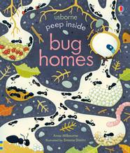 Книга с окошками Peep Inside Bug Homes