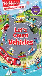 Книга Hidden Picture Let's Count Vehicles