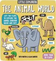 Книга с окошками Little Explorers: The Animal World-УЦІНКА