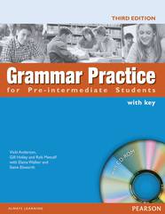 Пособие по грамматике Grammar Practice for Pre-Intermediate +CD +key