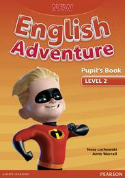 Учебник New English Adventure 2. Student's Book with DVD