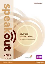 Книга для учителя Speak Out 2nd Advanced Teacher Book with CD