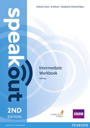 Рабочая тетрадь Speak Out 2nd Intermediate Workbook with Key