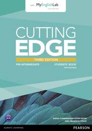 Підручник Cutting Edge 3rd ed Pre-Intermediate Student Book with DVD Pack and MyEnglishLab Access Code