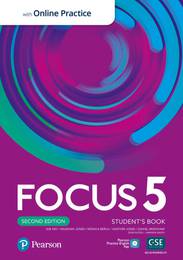 Учебник Focus 2nd Ed 5 Student's book +Active Book with Online Practice