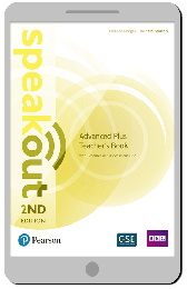 Код доступу Speak Out 2nd Edition Advanced Plus Teachers Portal + ActiveBook
