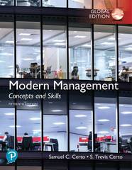 Підручник Modern Management: Concepts and Skills, Global Edition