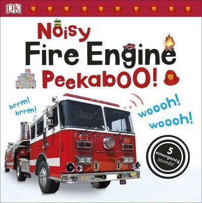 Книга со звуковыми эффектами Noisy Fire Engine Peekaboo!